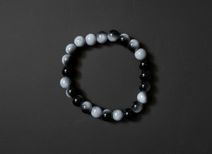 Midnight Marble Bracelet