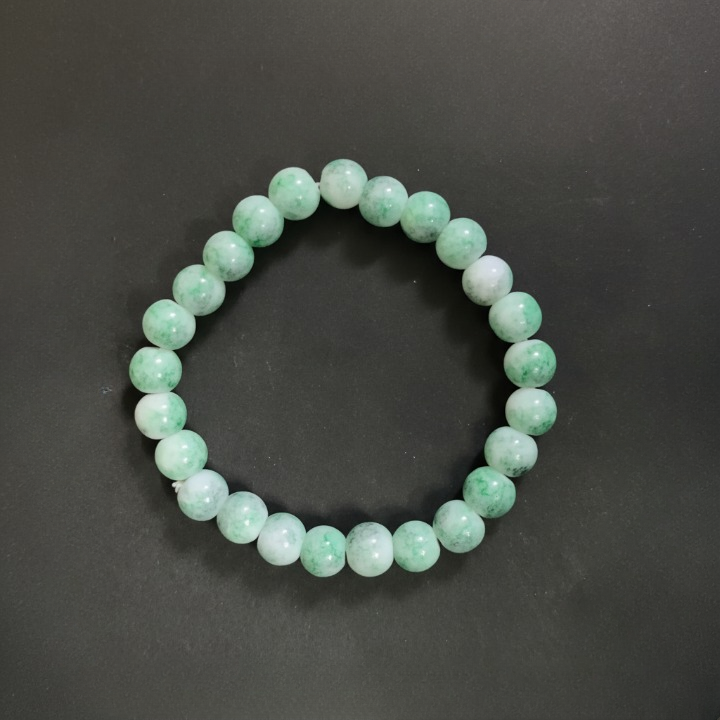 Green Calming Stone Bracelet