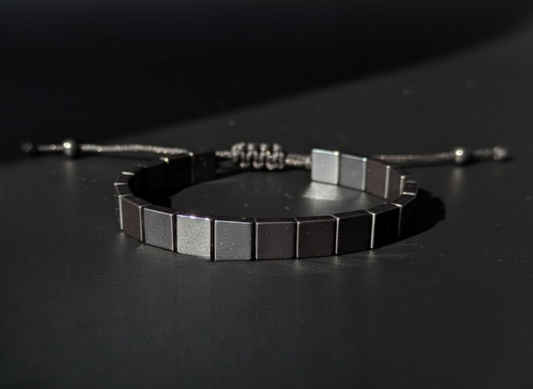 The Geometric Metallic Bracelet